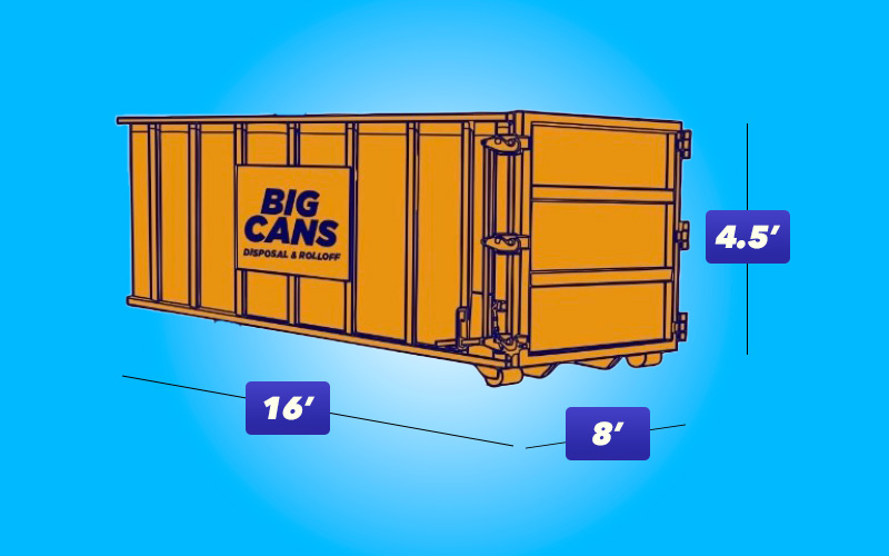 15 Cubic Yard Dumpster